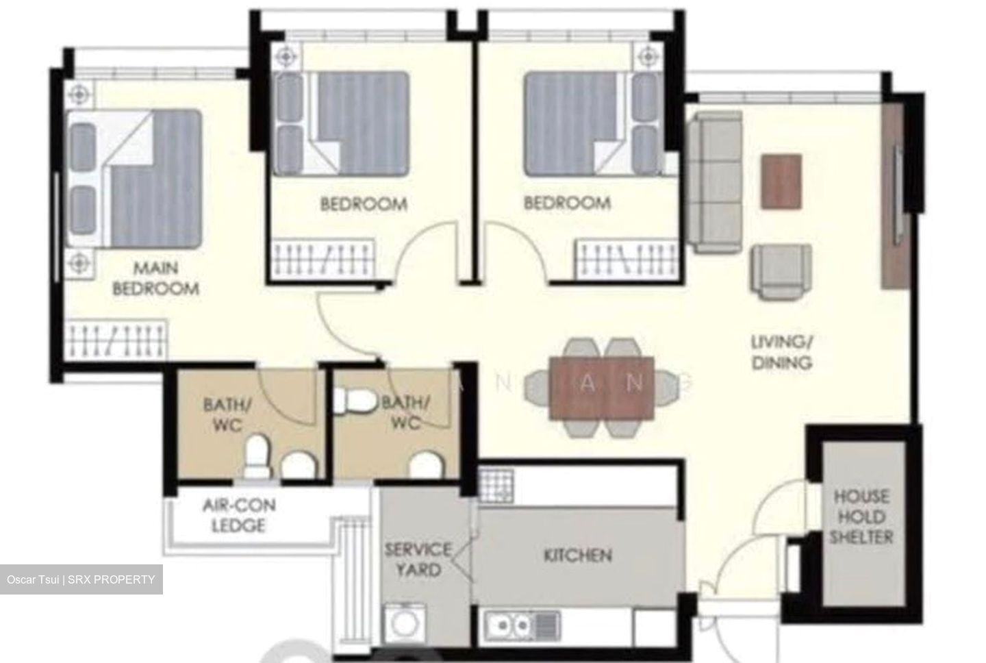 Blk 7 Joo Seng Green (Toa Payoh), HDB 4 Rooms #619310501